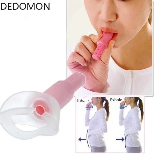 Сжигатель жира всего за 5 минут тренажер для дыхания в животе похудения