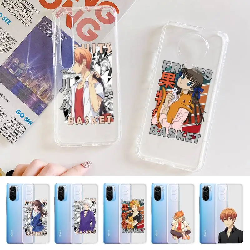 

Fruit Basket anime Phone Case For Xiaomi 10t pro 11 Note10lite Redmi 5plus 7A 8 K20pro 9A Note 9 Pro Max s 10