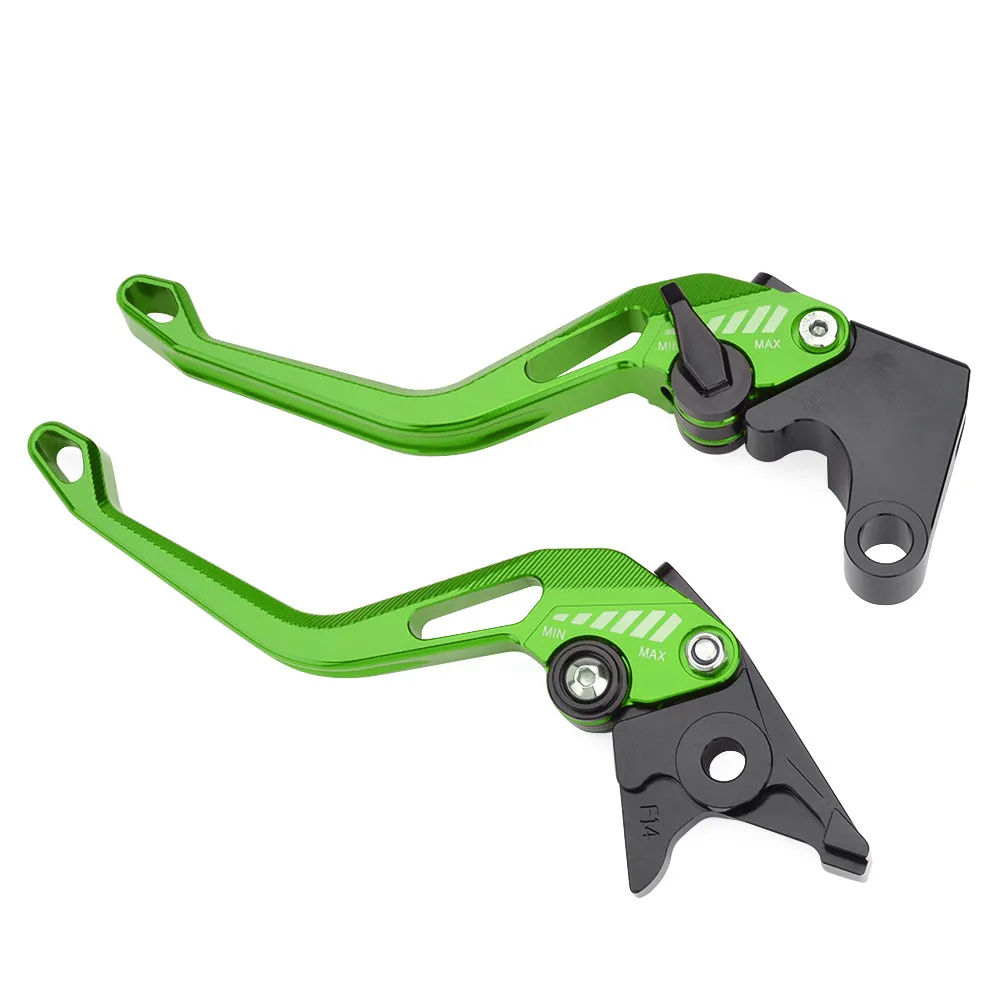Зеленый CNC 5D тормозной рычаг сцепления для Suzuki GSX-R GSXR 600 750 1000 GSR GSX-S GSXS SV TL1000S Vstrom DL650 GSR600 SV650 GSXR600 GSXR750 - Цвет: Зеленый