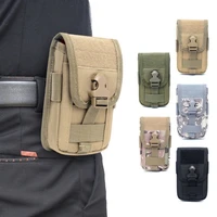 5 5 inch molle phone pouch card carrier holder edc tactical waist pack hunting bags mobil phone case running cell phone holster