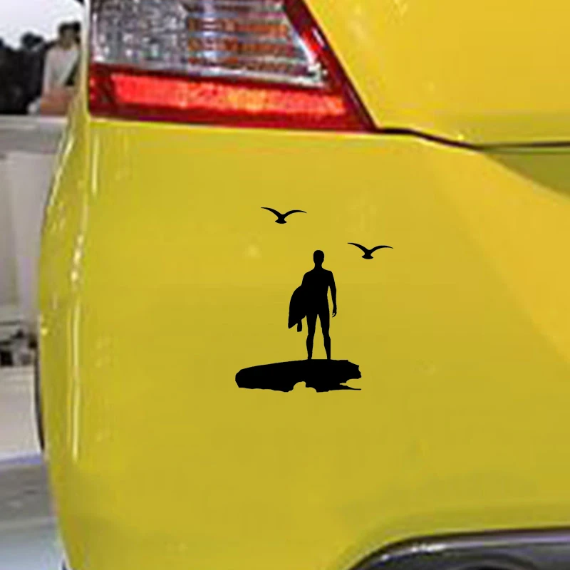 11.8CM*13.8CM Fashion Beach Surfboards Extreme Fitness Sports Vinyl Car Sticker Decoration | Автомобили и мотоциклы