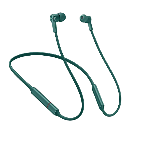 huawei FreeLace спортивный водонепроницаемый в уши Bluetooth для наушников, карты памяти металлический кабель Смарт Магнитный переключатель стробоскоп Быстрая зарядка - Цвет: green