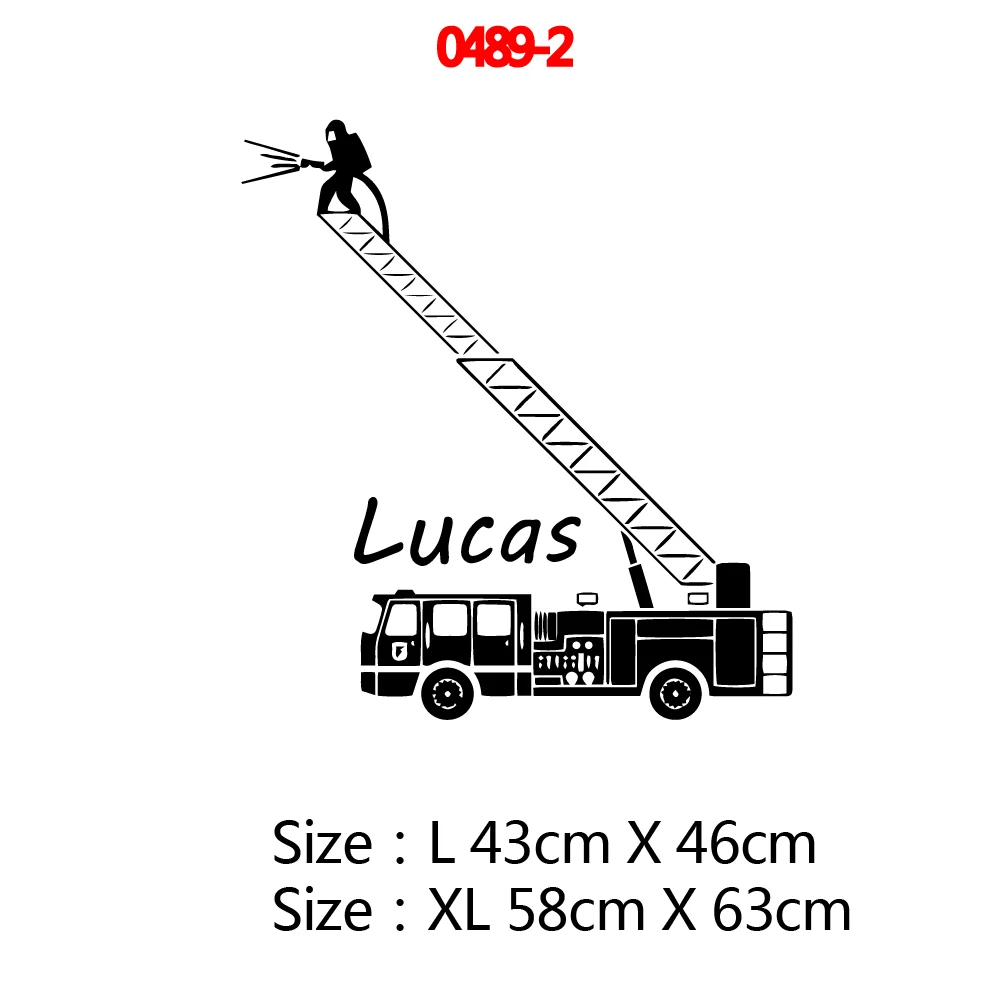 0489-2 Personalized Custom Name Sports Wall Sticker Football Basketball Hockey Player Home Decor For Living Room Art Decal Wallsticker - Color: 0489-2