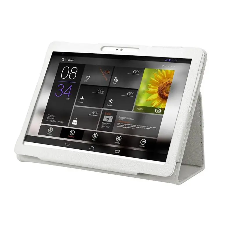 10-дюймовый кожаный чехол для планшета K107 K108 K900 K101 2.5D 10/10.1 дюймовый планшетного ПК