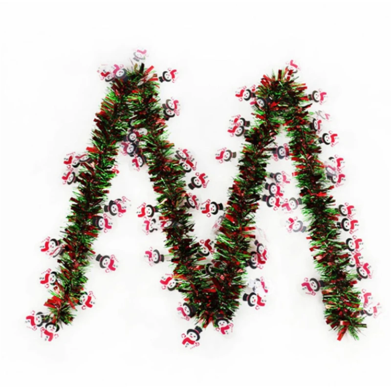 

2M Colorful Garland Omament Bar Christmas Tree Decoration for Outdoor Party Supplies Wedding Festival Birthday Decorations