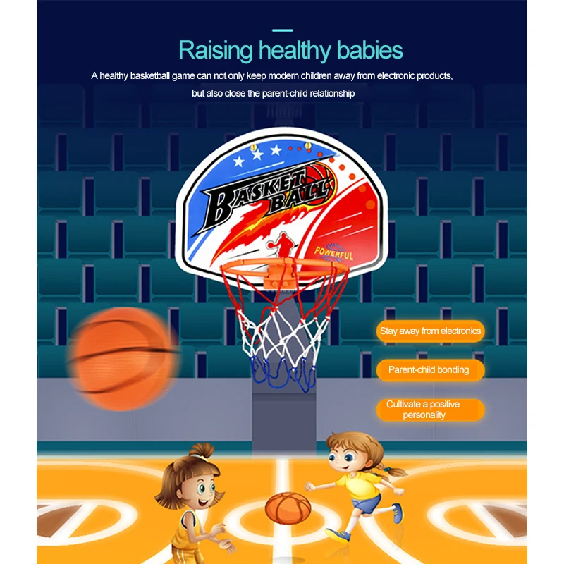 Мини Баскетбольный обруч игрушка набор для детей игры на открытом воздухе