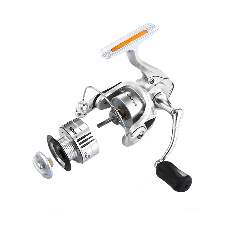 

RYOBI Fishing Reel 500 800 1000spinning fishing reels mini spinning wheel5.2:1Gear Ratio3+1BB reel fishing saltwater max drag3kg