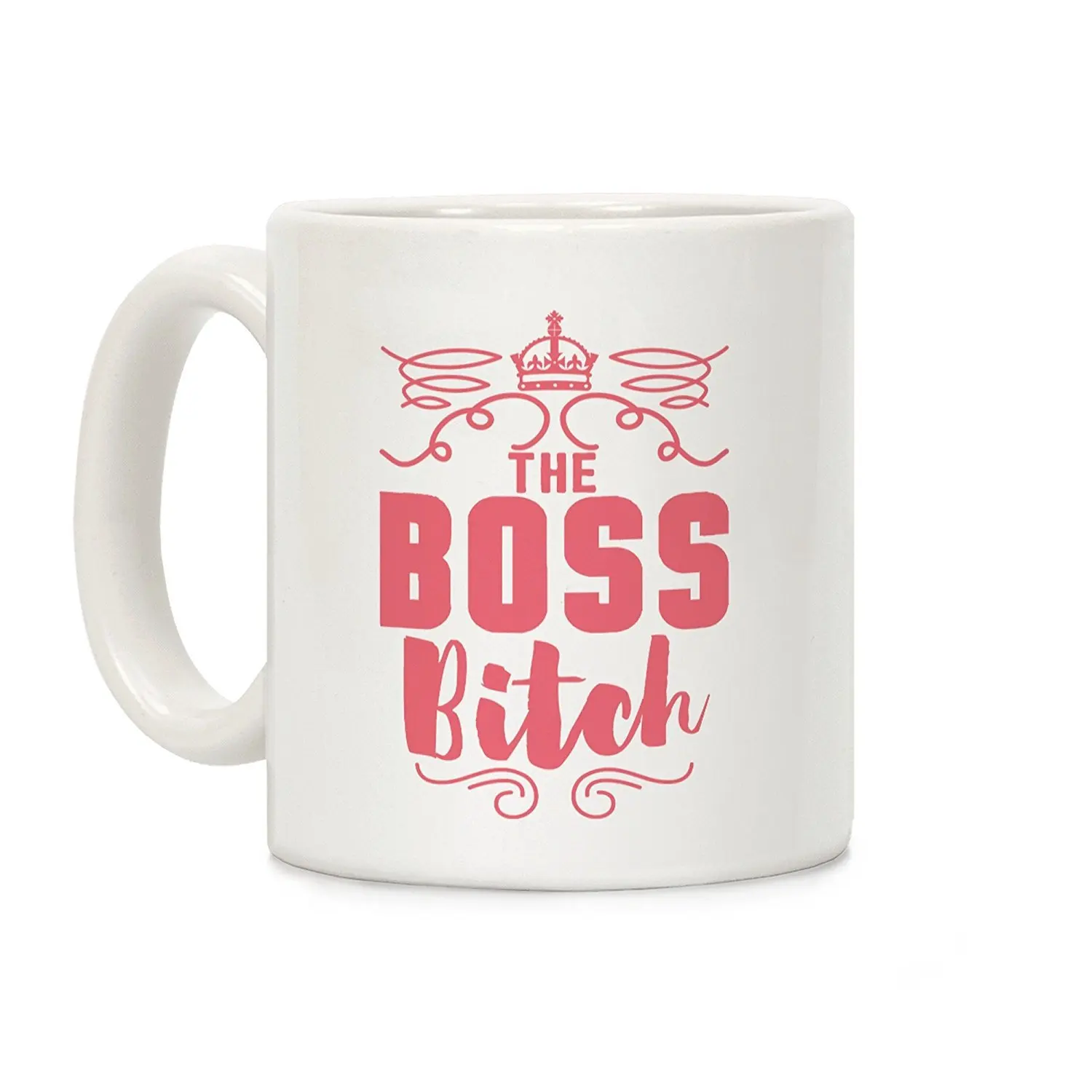 Розовая кружка Boss 11 унций|Кружки| |