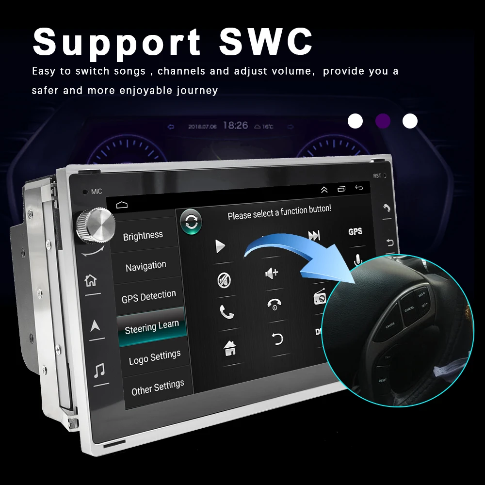 Автомобильный мультимедийный плеер Camecho Android 10 0 2Din GPS Bluetooth Wi-Fi FM для BORA POLO MK5 SHARAN JETTA