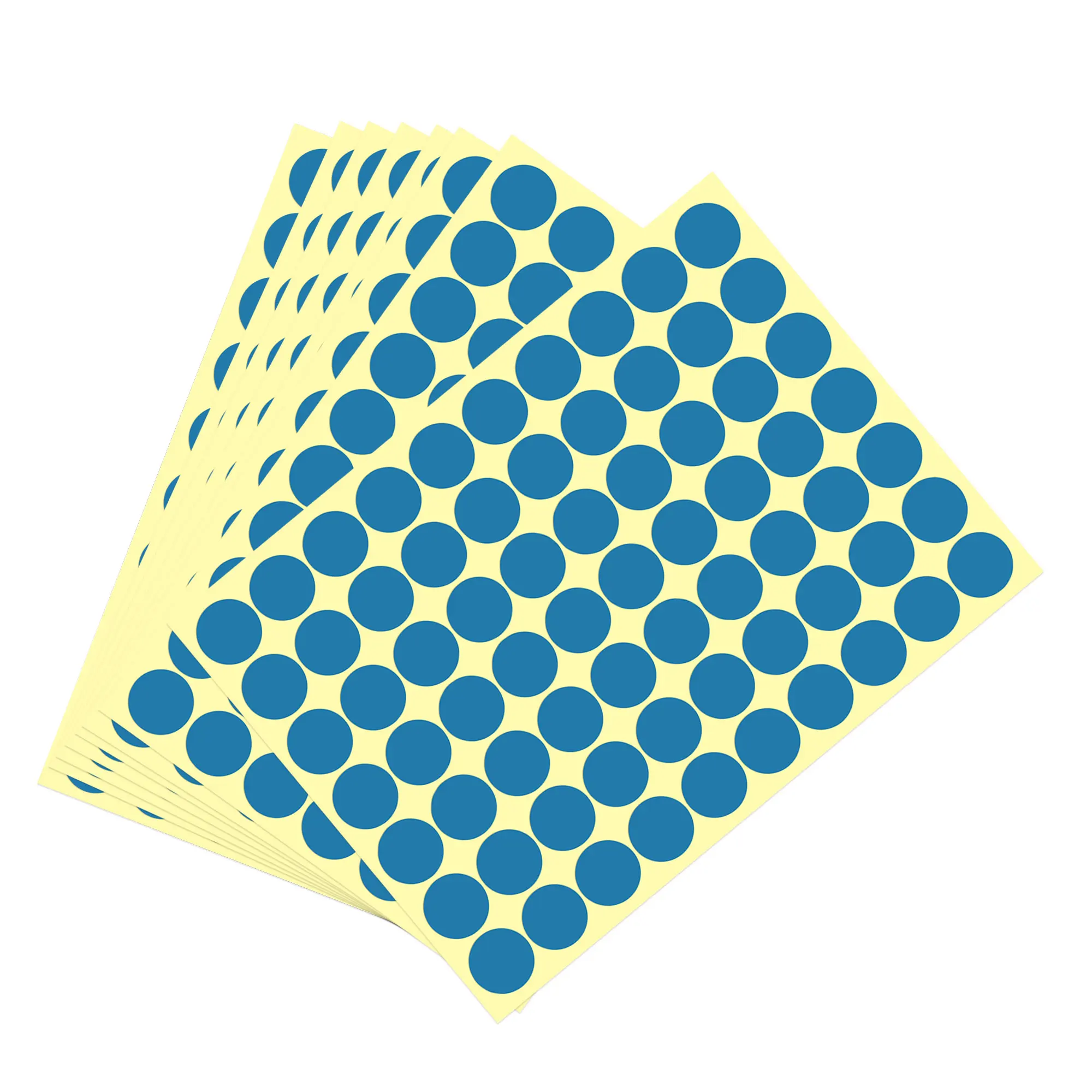 

Uxcell Color Sticker Round Label 19mm for Office Marker Blue Pack of 1050