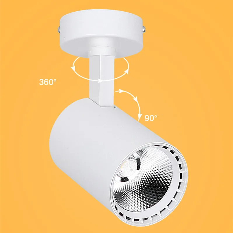 Surface Mounted Spotlight LED Ceiling Spot Light Downlight COB Source 10W 20W 30W Lamp Clothes Store Lighting | Лампы и освещение