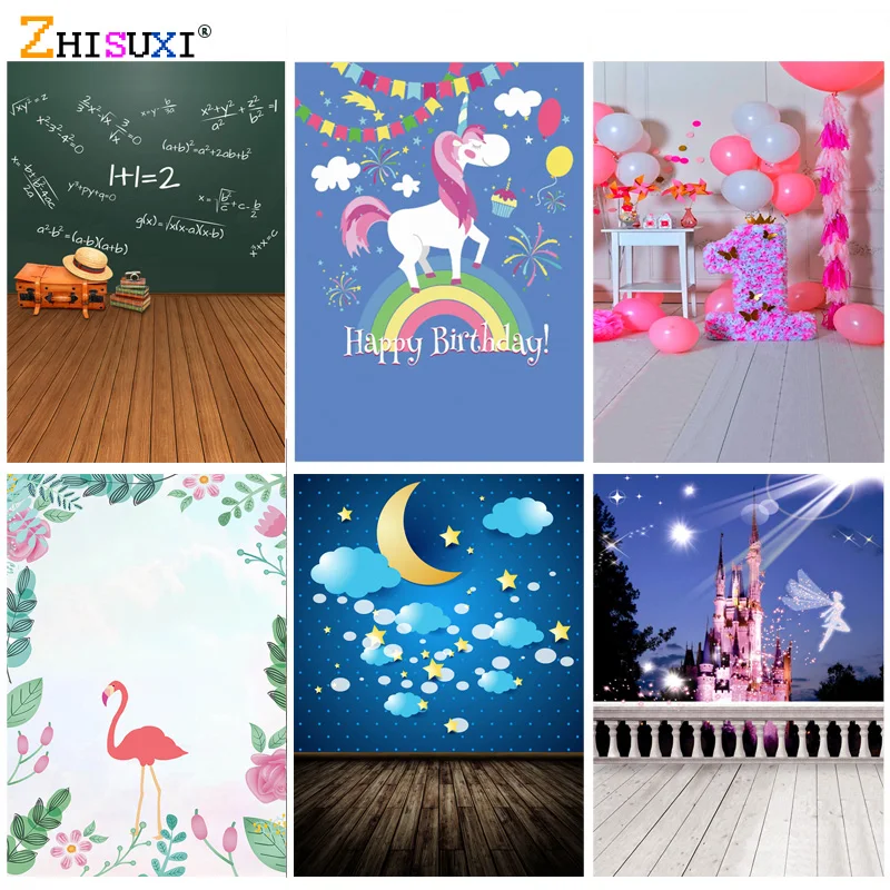 

Cartoons Children Birthday Photography Backdrops Newborn Baby Portrait Photo Background Studio Photocalls Props 21622 SLSR-01