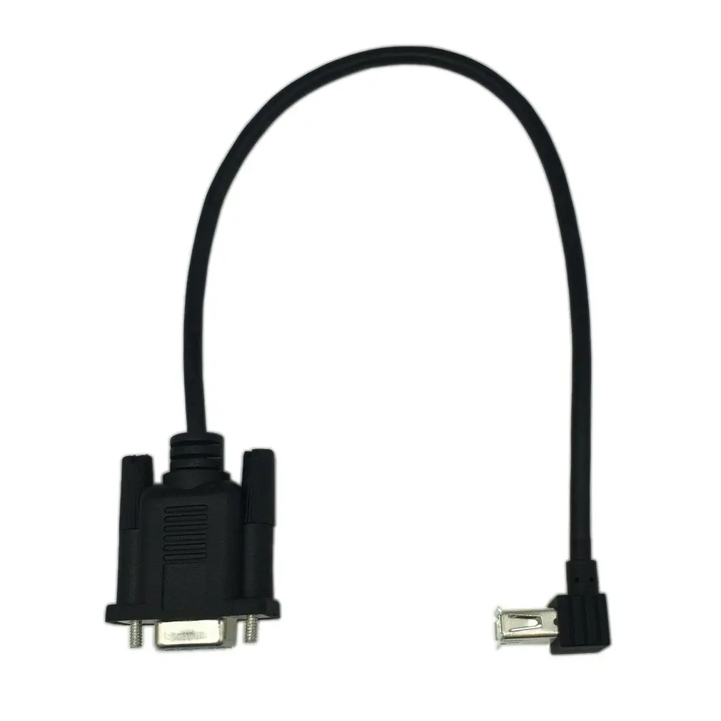 RS232 DB9 Female to USB 2 0 A последовательный кабель-адаптер преобразователь 8 дюймов 25 см |
