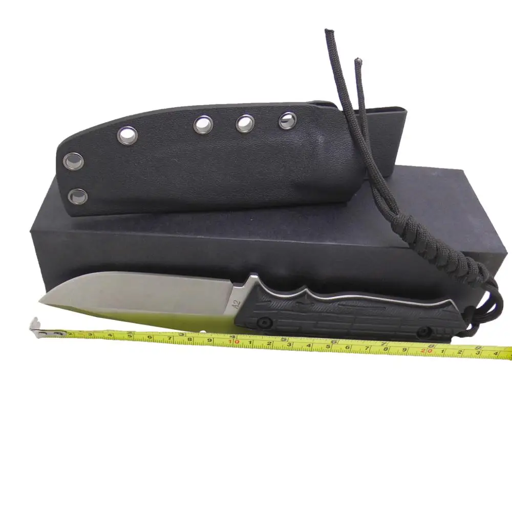 MASALONG полный тактический охотничий рыболовный инструмент прямой нож с