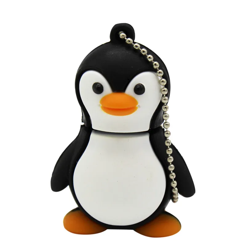 USB флеш-накопитель с милым пингвином, 64 ГБ, 4 ГБ, 8 ГБ, 16 ГБ, 32 ГБ, флешка USB, 2,0
