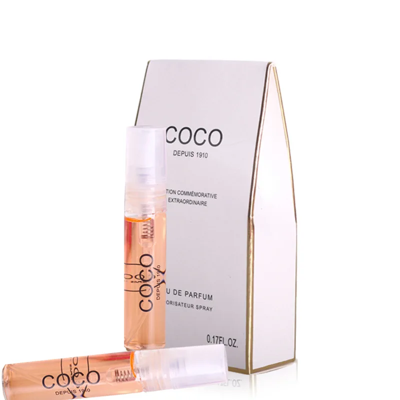 

No. 5 Coco Perfumed Sample Women's Test Tube Mini Perfume 5 Ml Boxed Lasting Light Fragrance Pheromones jadore