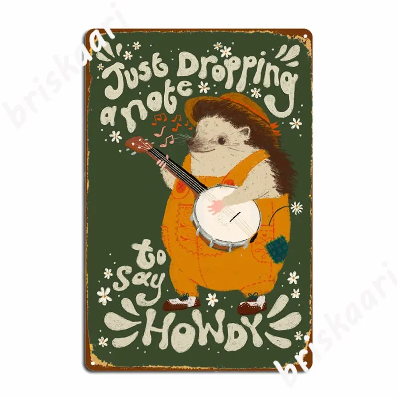 

Металлический плакат Howdy в стиле ретро, тарелки для гостиной, паба, жестяной плакат