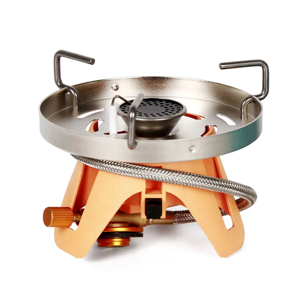 

1200W Camping Stove Outdoor Gas Stove Mini Backpacking Stove Camping Hiking Split Burner For Outdoor Camping Hiking Traveling