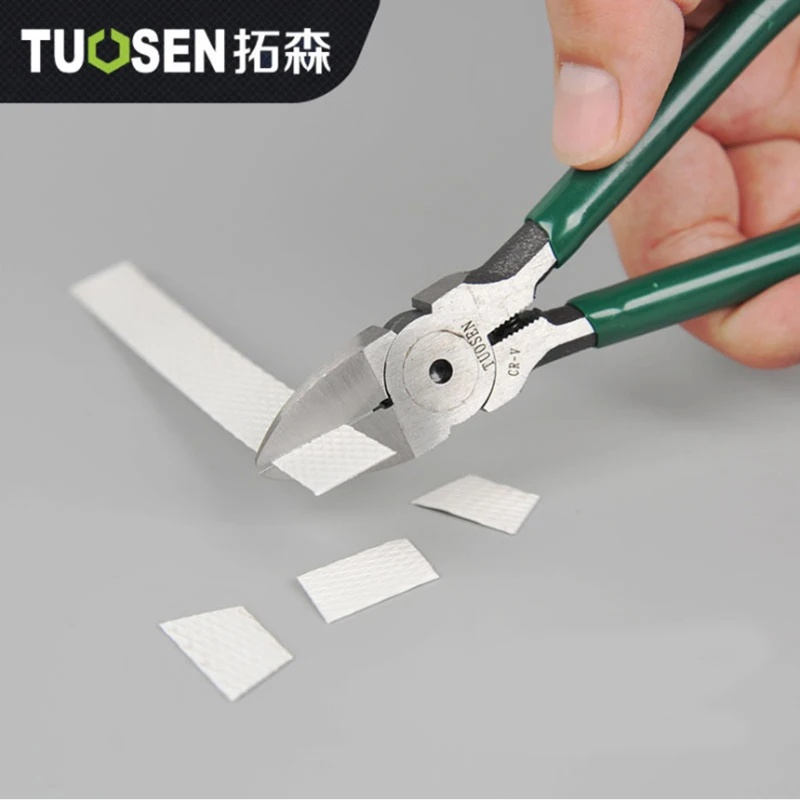 TUOSEN 6 дюймовые Пластиковые кусачки для ювелирных изделий|electrician tools|wire cable