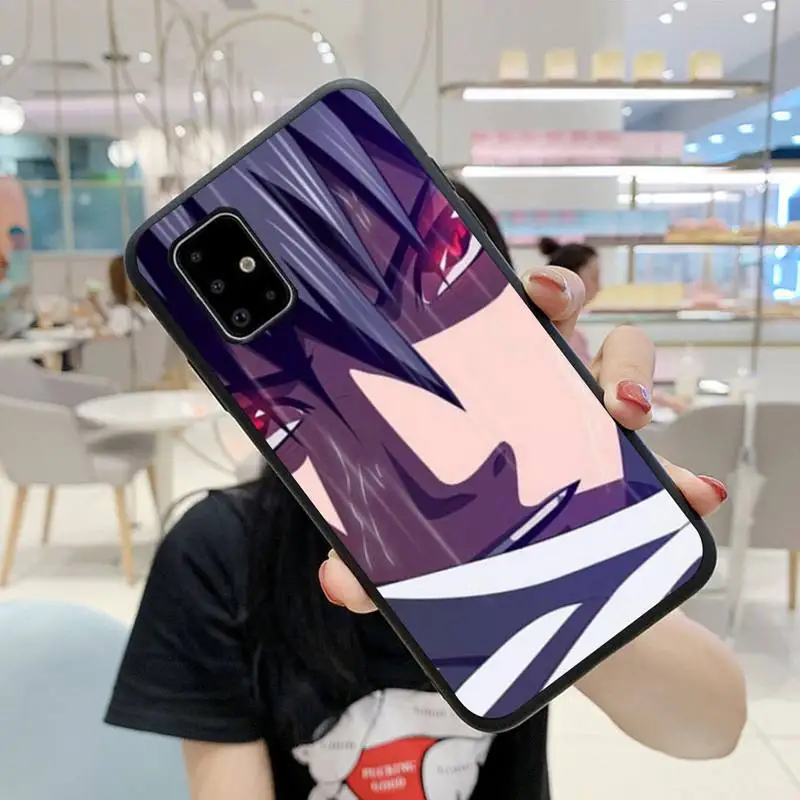 

Anime Uchiha Sasuke Phone Case For Samsung A6 A7 A8 A10 A11 A20 A21 A30 A31 A40 A50 A70 A80 A91 Plus S E Cover