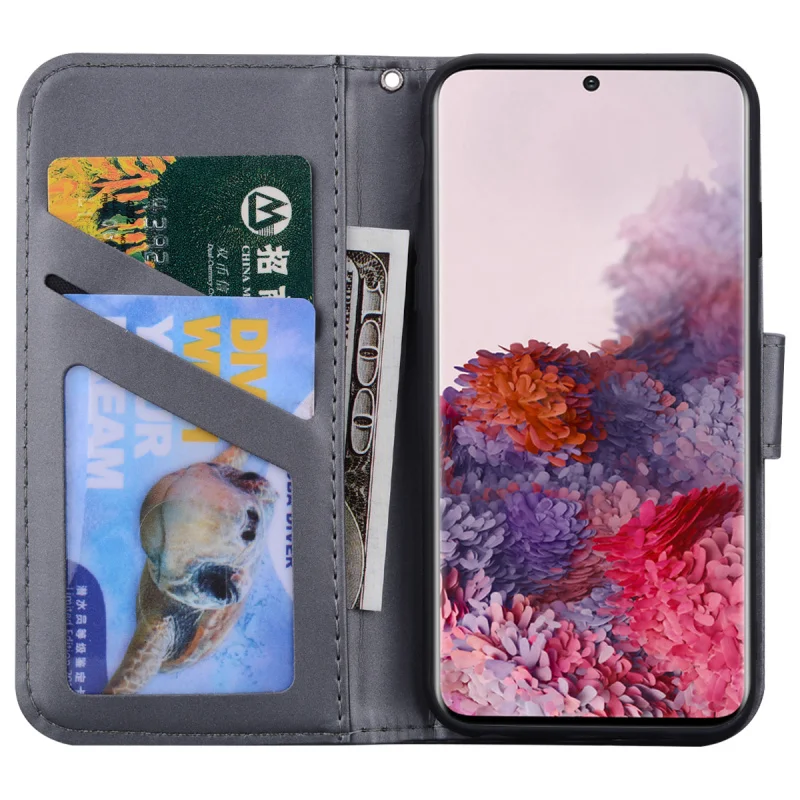 Кожаный чехол кошелек для Samsung Galaxy 20 Uitra S8 S9 S10 Plus книжка с подставкой Note 9 10 Pro A90 A71