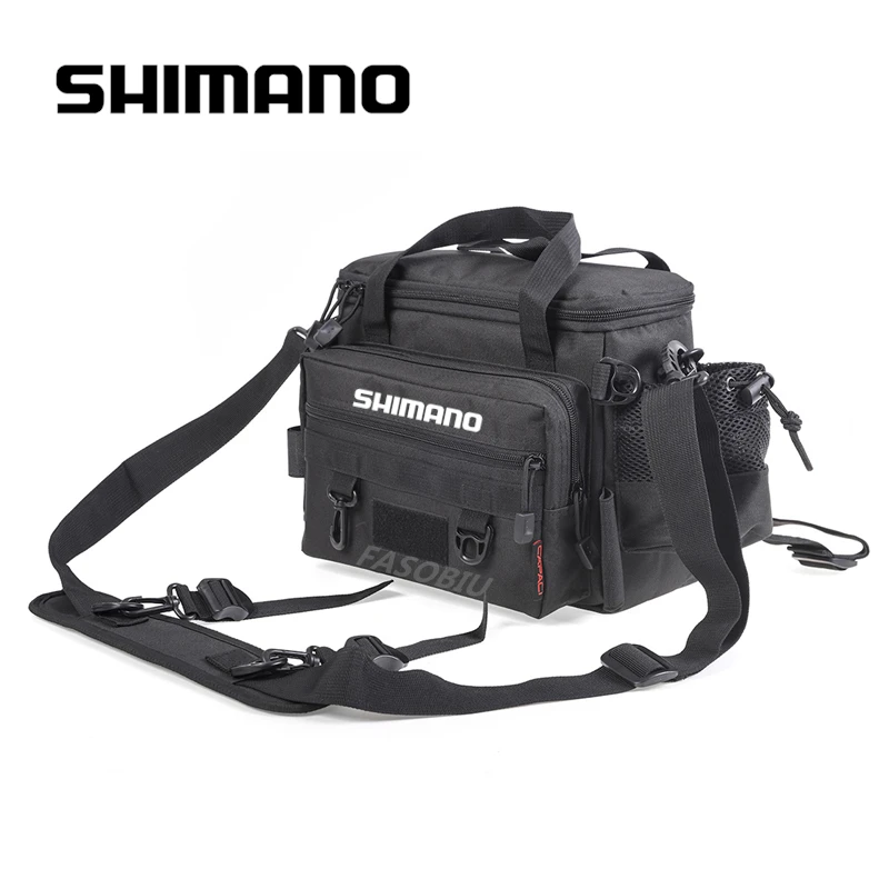 

New SHIMANO Fishing Bag Multifunctional Fishing Tackle Bag Lightweight Bait Bag Outdoor Sport Fishing Bag Breathable Fishing Bag