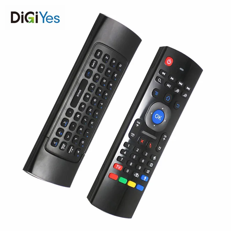 MX3 USB 2 4G Беспроводная воздушная мышь T3 умный пульт дистанционного управления