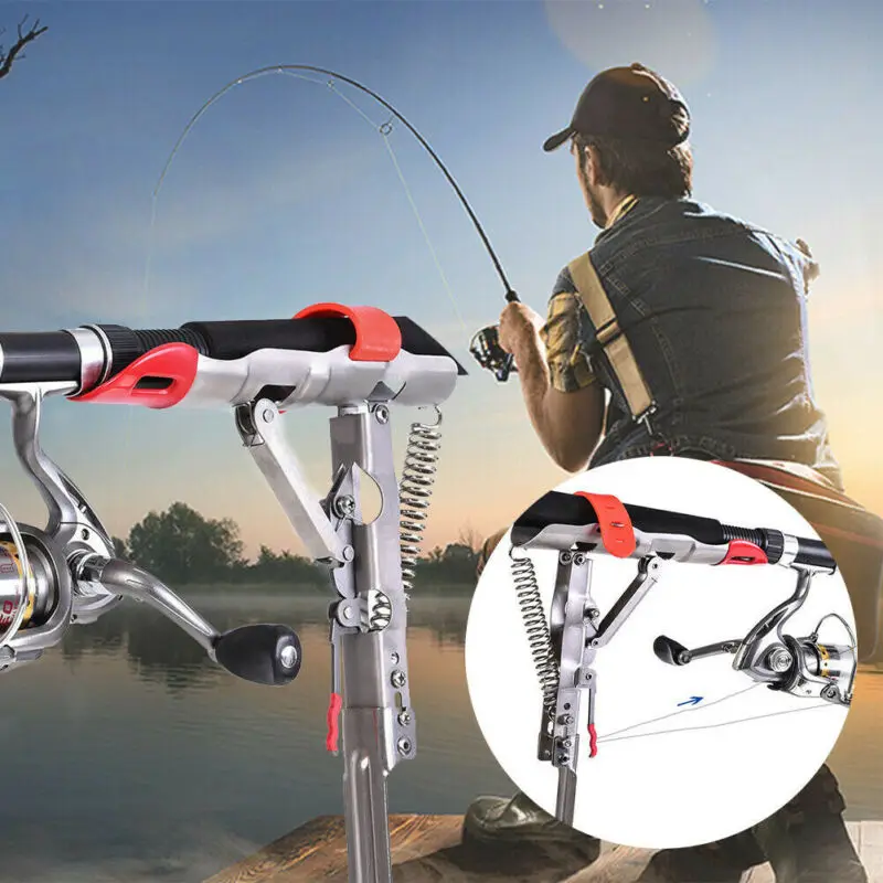 Автоматический регулируемый держатель для удочки из нержавеющей стали с