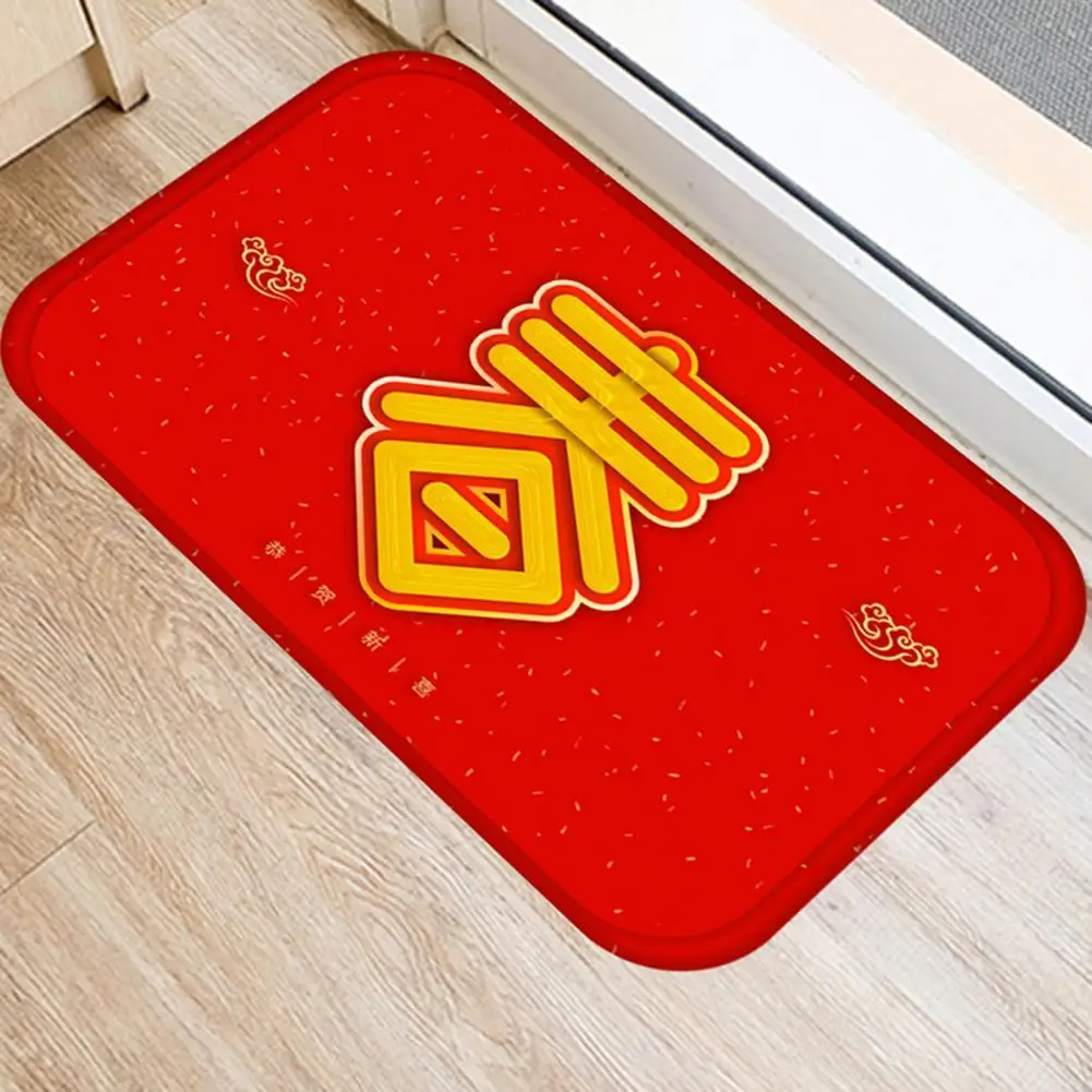 

Smooth Edge Moisture-proof Foldable Anti-skid Bathing Room Rug for Home