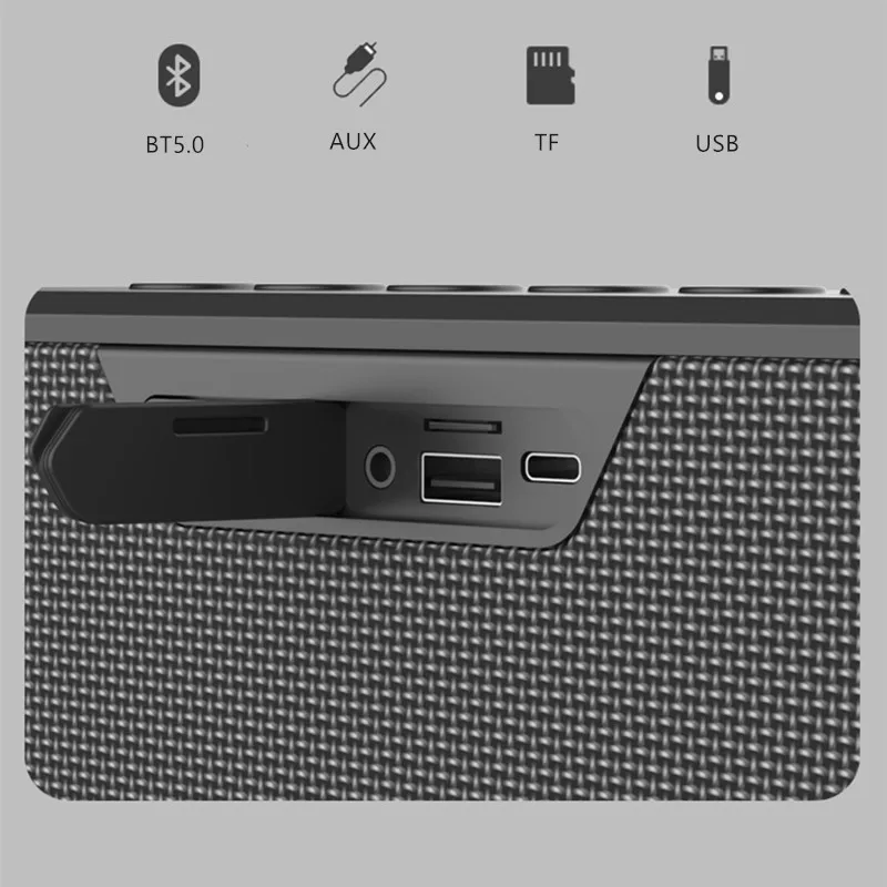 xdobo x8 plus 80w portable caixa de som bluetooth speaker high power wireless sound column subwoofer for phone charging boombox free global shipping