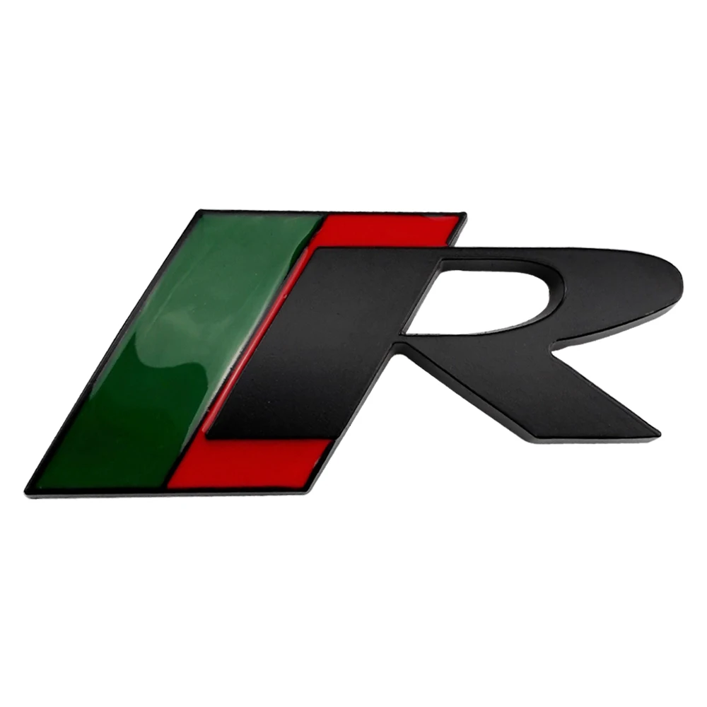 Автомобильный Стайлинг 3D металлические эмблемы Стикеры R логотип наклейка для