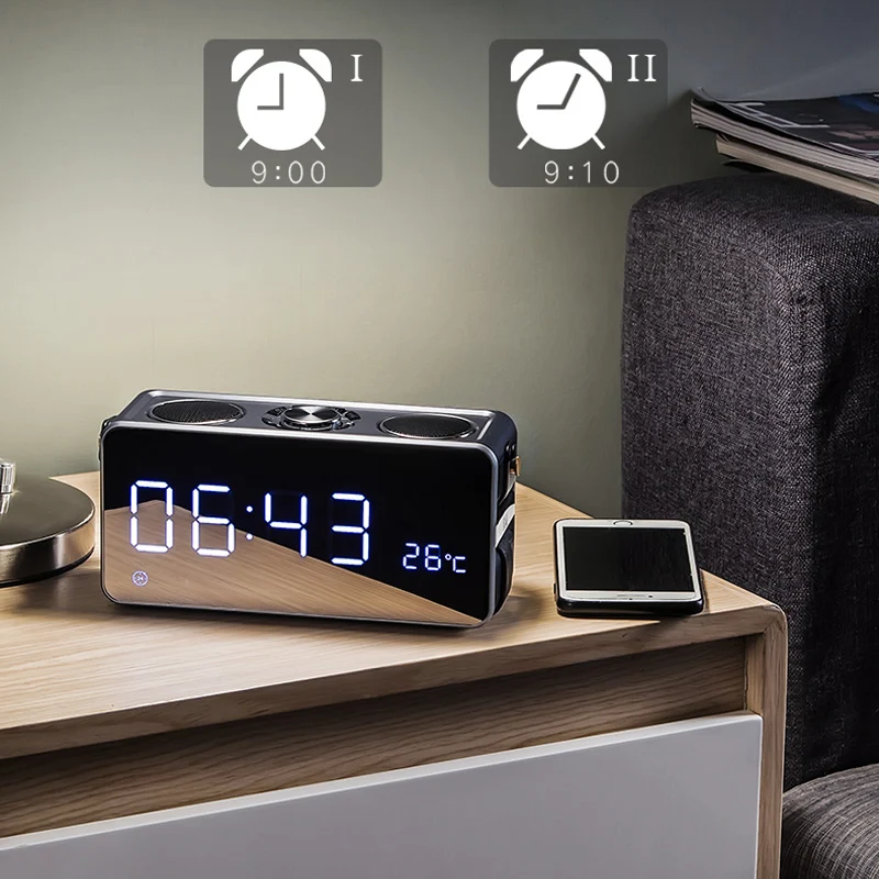 Волшебное зеркало Bluetooth динамик Портативный беспроводной 25 Вт Высокое качество