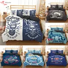 Homesky морской комплект постельного белья с принтом Океан авантюриста покрывало череп пододеяльник Queen King Размеры постельный комплект для одеяла