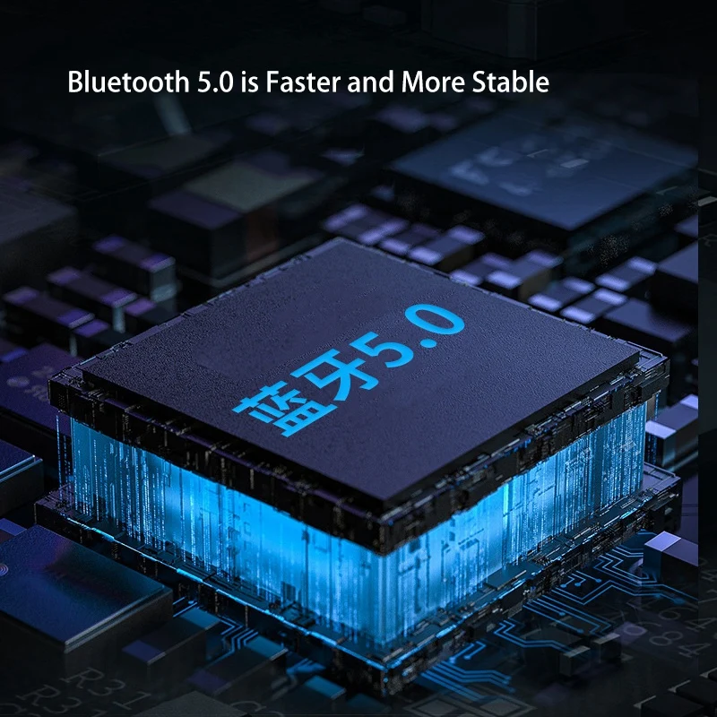 

Bluetooth 5.0 Transceiver, 2-in-1 Bluetooth Transmitter / Receiver Audio Adapter, Suitable for Mobile Phone / Computer