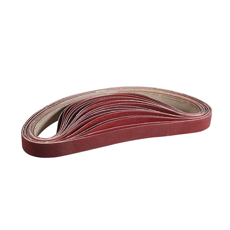 

48 Pcs Sanding Belts Disc Grit Aluminum Oxide1 X30 Inch Abrasive Sanding Belt and 5 Inch Self Stick No-Hole Sanding Disc