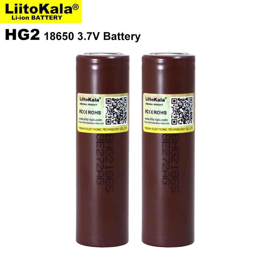 

1-9 шт. Liitokala Новый 18650 аккумулятор HG2 3000 мАч 3,6 В литиевый непрерывный разряд 20 А отдельная электронная батарея питания