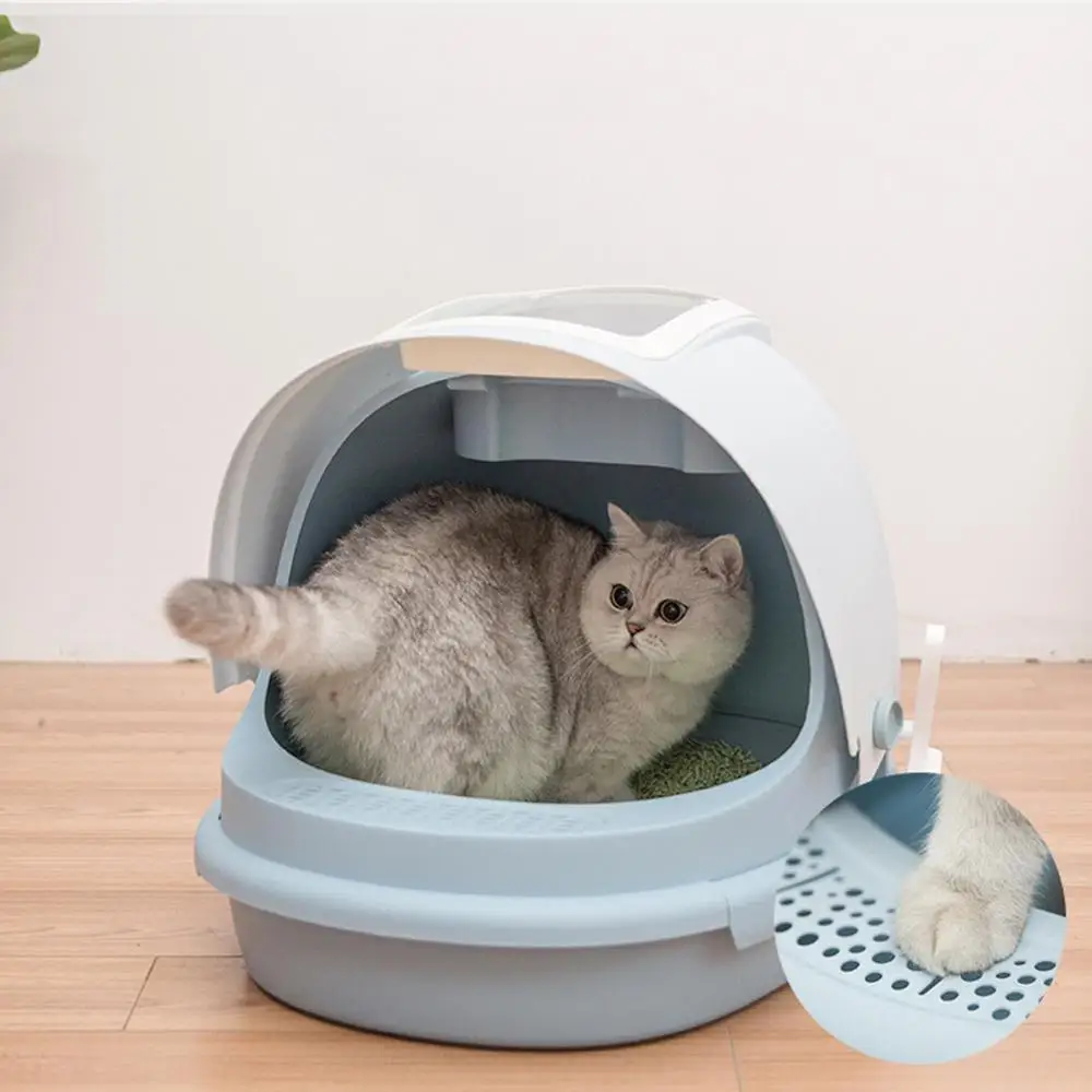 Кошачий лоток для кошек полностью закрытый кошачий Туалет Дезодорант очень большой анти-брызг кошачий наполнитель поставки кастрюль ящик большое пространство