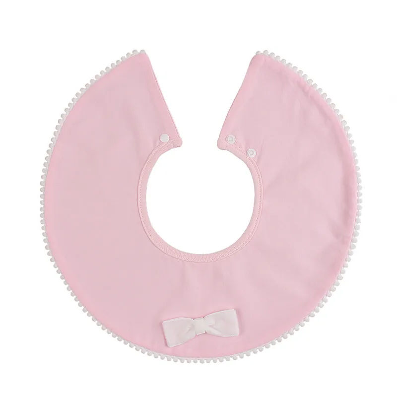 New Cotton Flower Baby Girls Bib 360 Round Bibs For Cute Mouth Towel Infant Boys Saliva Clothing | Детская одежда и обувь