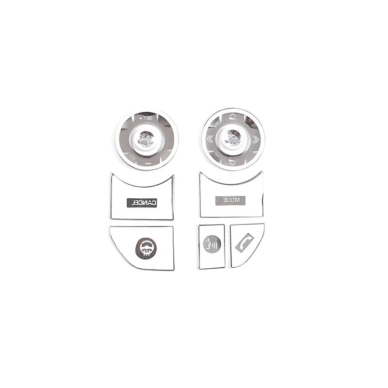 

Alloy Car Steering Wheel Button Protection Dec Cover Patch Trim For Land Rover Discovery 5 Range Rover Sport Vogue Car Accessory