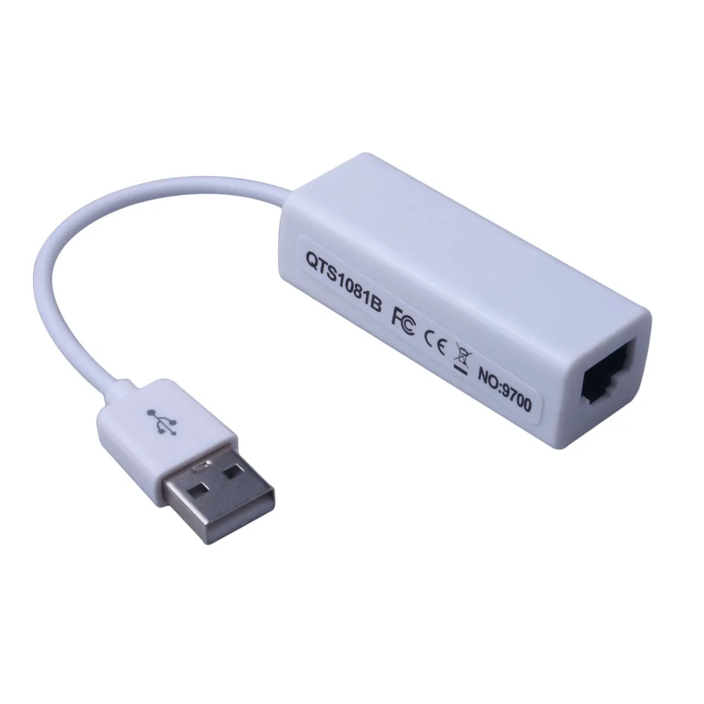 USB Ethernet адаптер Usb 2 0 Сетевая карта в интернет RJ45 Lan 10 Мбит/с для Mac OS Android Tablet LapPC Windows