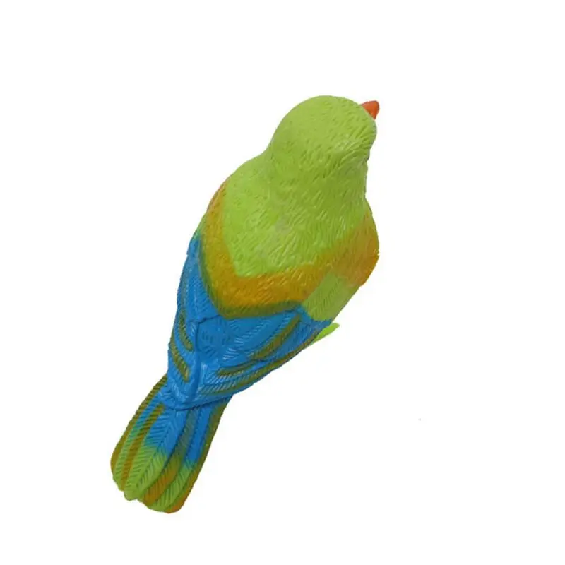

Novelty Voice Controlled Bird Call Chirp Electronic Pet Gag Kids Baby Toy F3ME