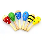 Игрушка-погремушка для мальчиков и девочек, 6 цветов, 1 шт.