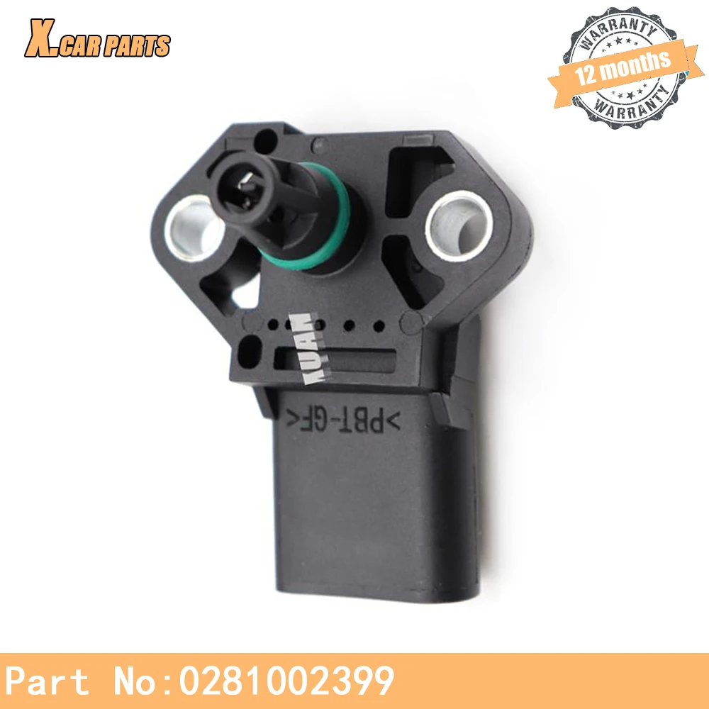 

Датчик давления наддува в коллекторе 2,5 бар, 0261230267 038906051B, для AUDI A1, A2, A3, A4, A6, A8