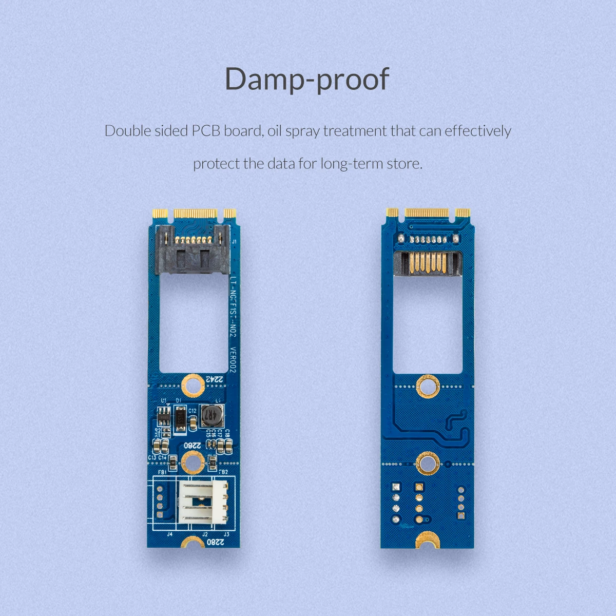 ORICO SATA 7PIN к M.2 адаптер NGFF с питанием SSD адаптер SATA к M.2 адаптер для 2242 2260 2280 SATA 3 к M.2 NGFF SSD