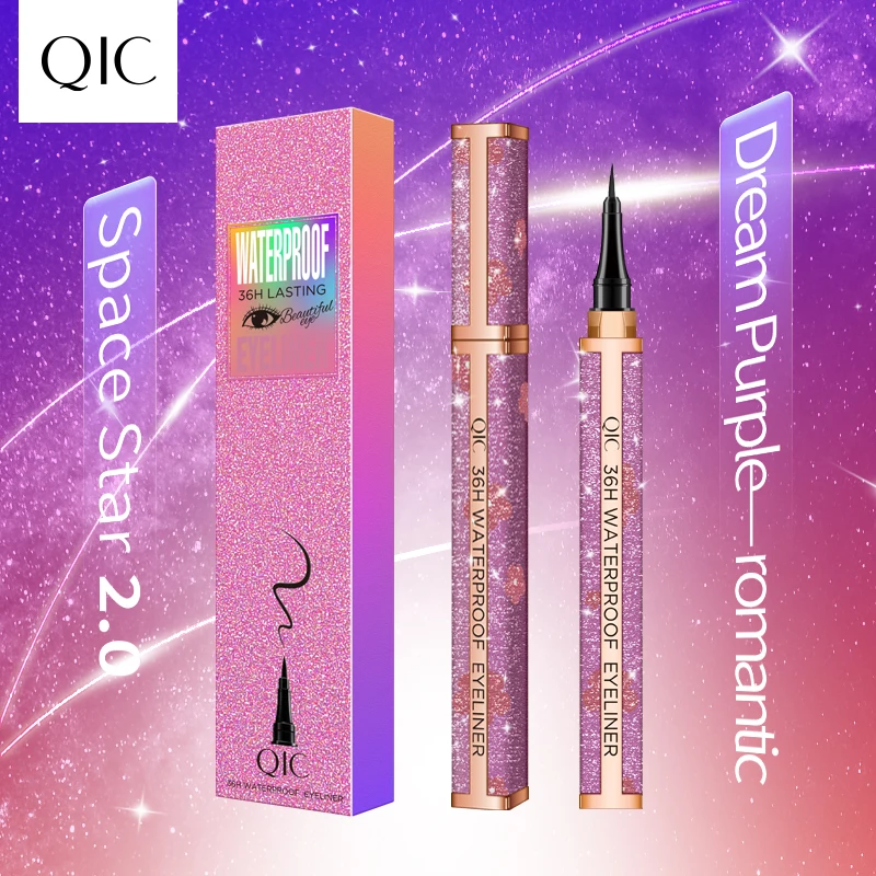 Подводка для глаз QIC Starry Star водостойкая Стойкая подводка устойчивая к поту