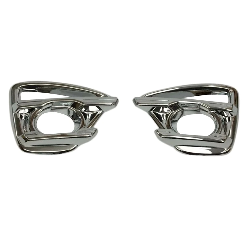 

Для Mazda CX-5 CX5 2015 тело передние противотуманные фары Светильник лампы рамка Стик укладки ABS Хромированная накладка Stick вытяжки 2 шт