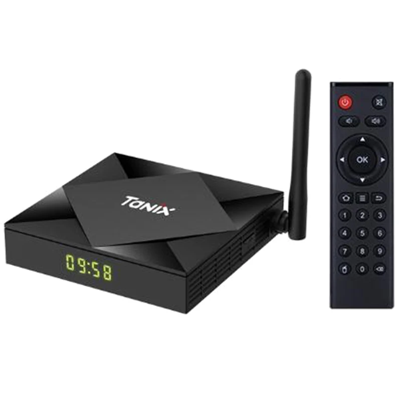 TX6S Smart Android 10 0 TV Box 4 Гб RAM 32 ГБ ROM Allwinner H616 WiFi медиаплеер 4K 6K HD Top EU Plug|ТВ-приставки и