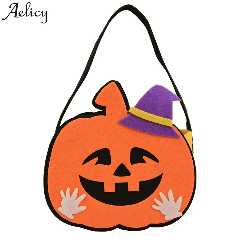 Aelicy сумка через плечо для женщин милая оранжевая тыква/кошка на Хэллоуин женская
