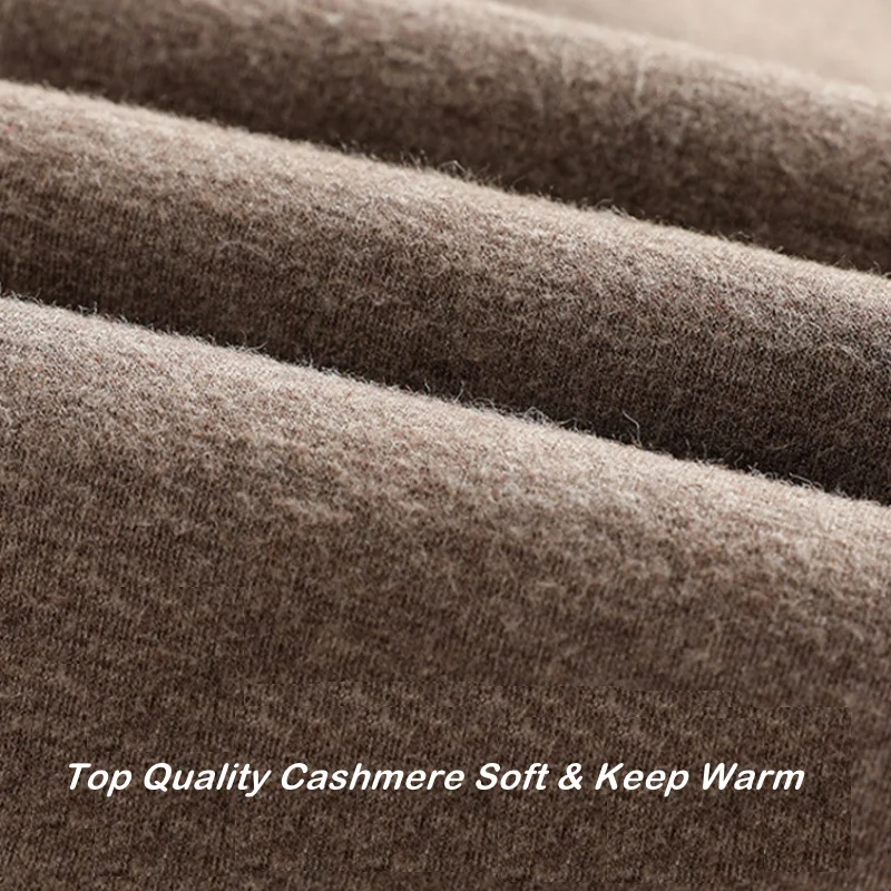 High Waisted Leggings With Corset Double Warm Butt Lifting Thick Thermal Tights in Winter Cashmere Fleece Wool Blend ouc416