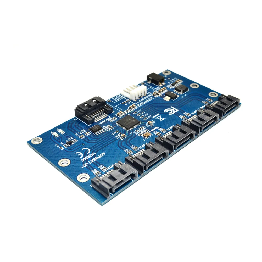 

USB-кабель для видеокарты, адаптер для жестких дисков 1-5 дюймов, SATA, Расширительная карта, материнская плата для ПК, 6-портовый 3,0 фунтов